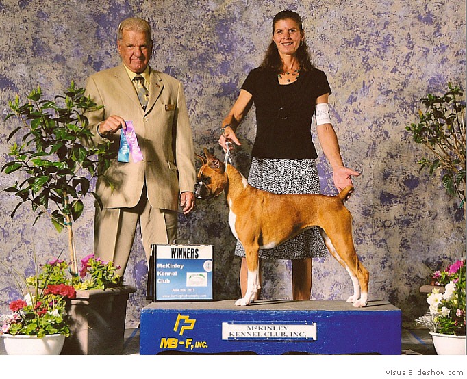 Allie takes WB at the McKinley KC under judge Mr. James E. Noe on June 9, 2013.
