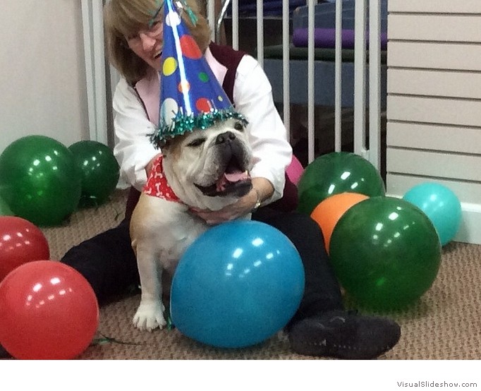 Dudley has a birthday party!